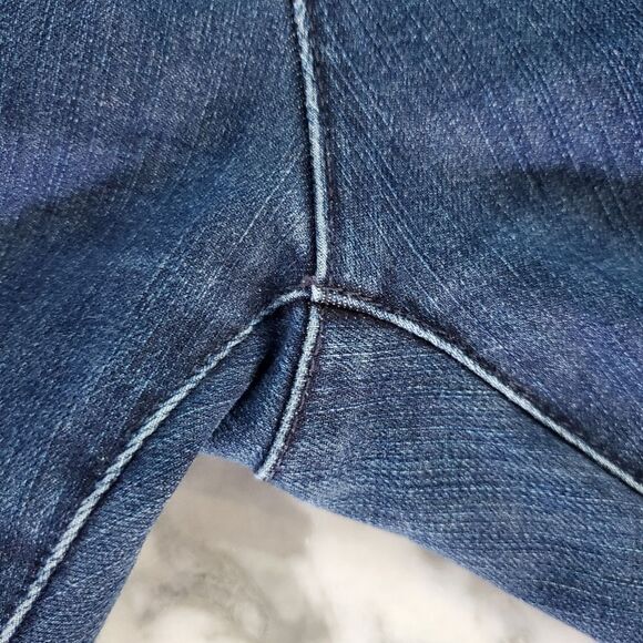 Soft Surroundings Pull On Denim Jeggings - Picture 5 of 7